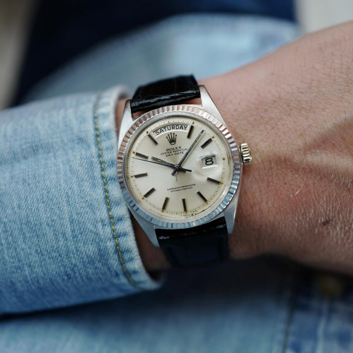 Rolex Day-Date 36 White Gold Replica