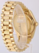 Rolex Day-Date 36mm President Quickset 18k Diamond Bark Champagne Replica