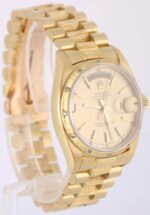 Rolex Day-Date 36mm President Quickset 18k Diamond Bark Champagne Replica