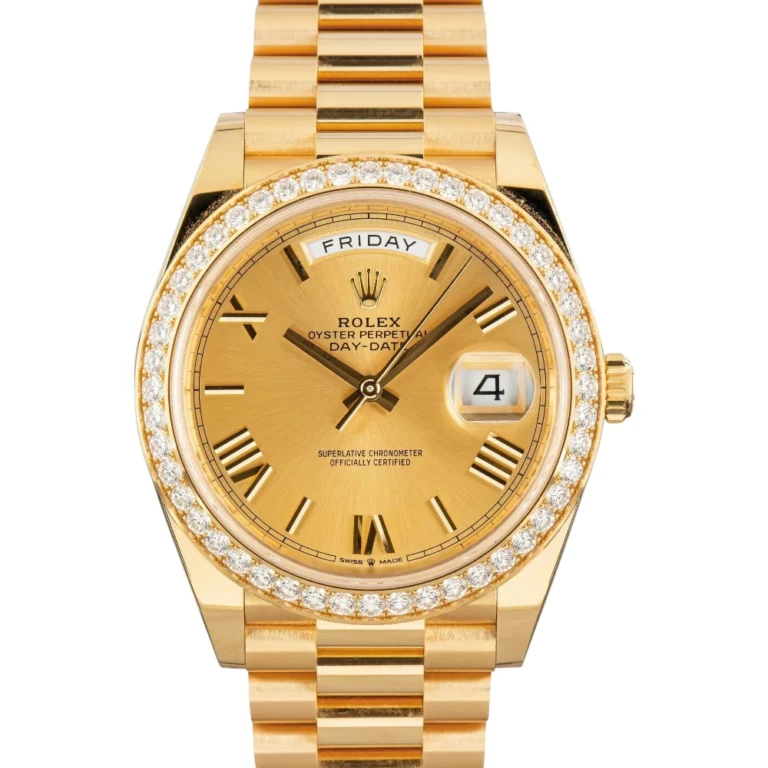 Rolex Day-Date 40 Ref 228348 Diamond Bezel Replica