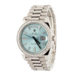 Rolex Day-Date 40 Ref 228396 Ice Blue Dial Replica
