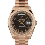 Rolex Day-Date II Ref 218235 18k Everose Gold Replica