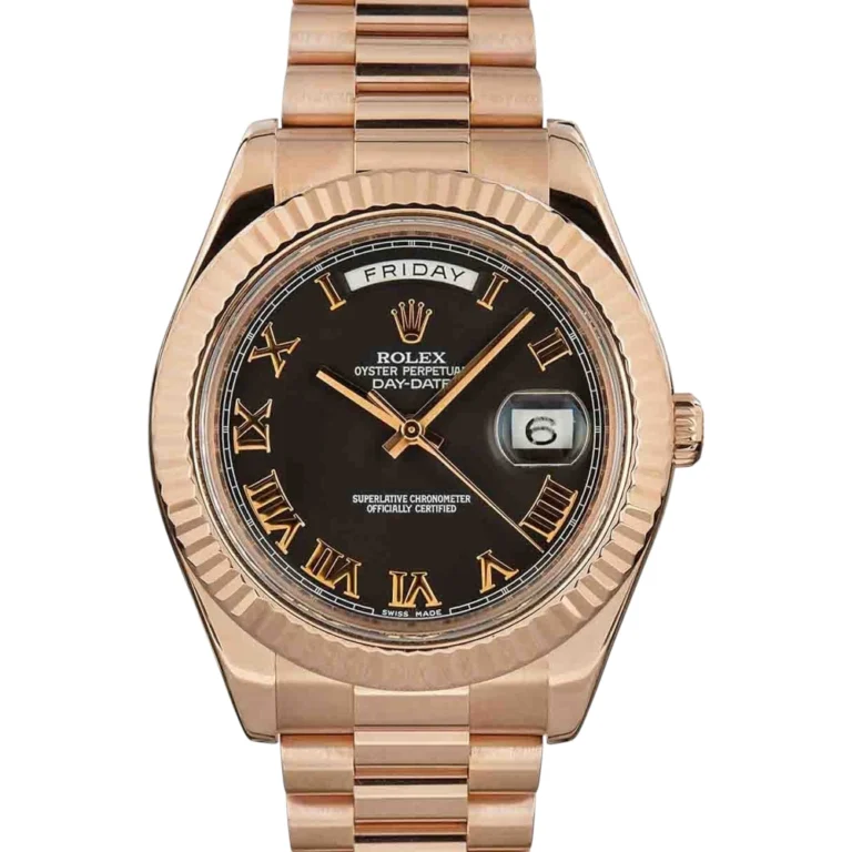 Rolex Day-Date II Ref 218235 18k Everose Gold Replica