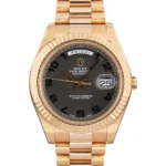 Rolex Day-Date II Ref 218235 Black Arabic Dial Replica