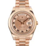 Rolex Day-Date II Ref 218235 Everose Gold Replica