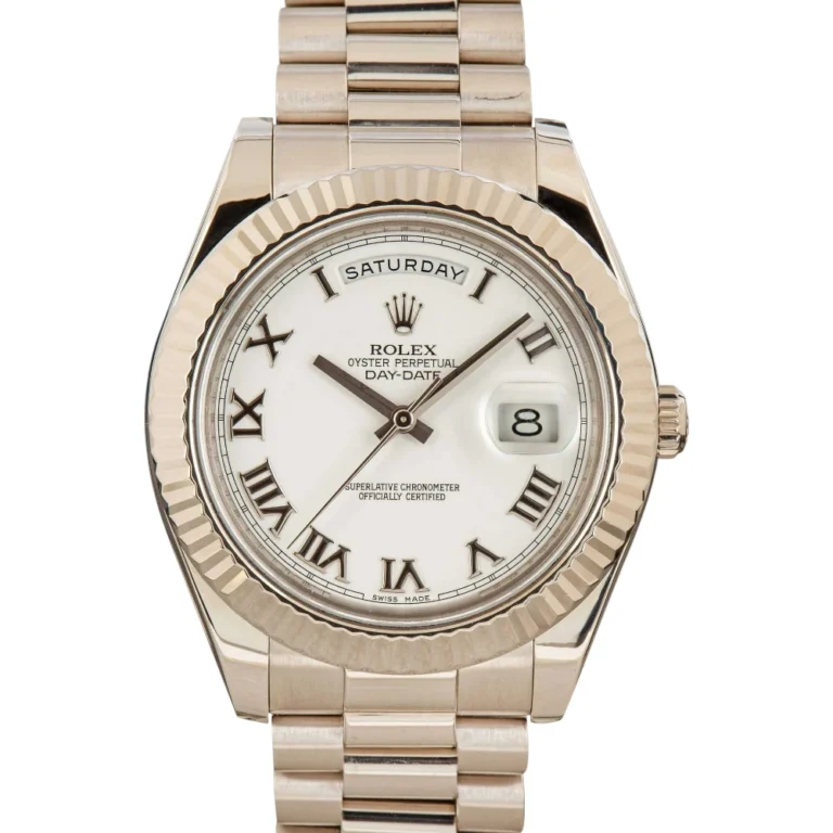 Rolex Day-Date II Ref 218239 18k White Gold Replica