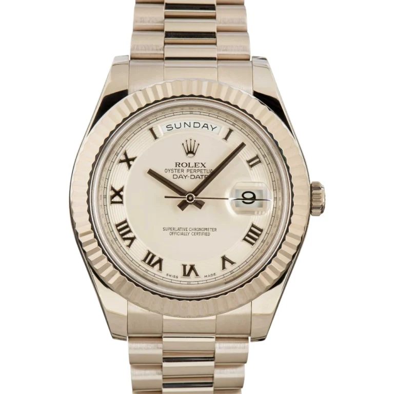 Rolex Day-Date II ref 218239 White Gold Replica