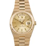 Rolex Day-Date OysterQuartz 19018 Champagne Index Dial Replica