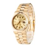 Rolex Day-Date OysterQuartz 19018 Champagne Index Dial Replica