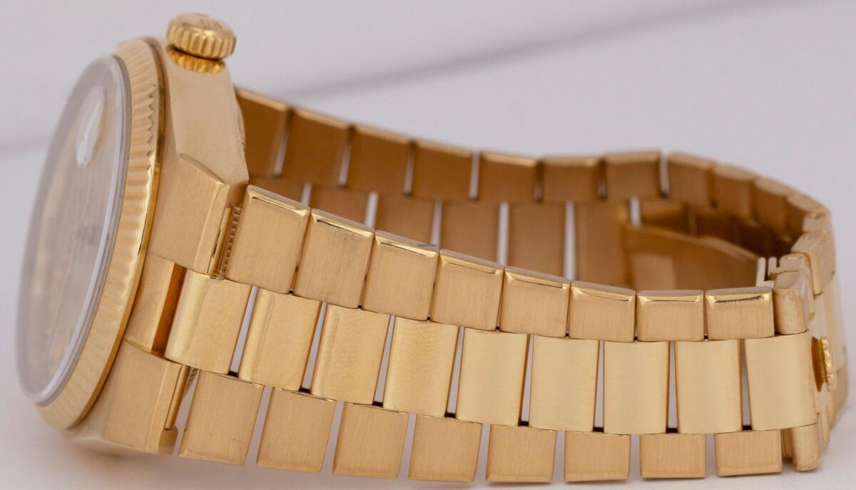 Rolex Day-Date Oysterquartz President Champagne 18K Yellow Gold Watch Replica