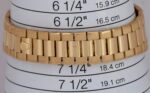 Rolex Day-Date Oysterquartz President Champagne 18K Yellow Gold Watch Replica