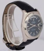 Rolex Day-Date Papers Blue President 36mm 18K White Gold Watch Replica