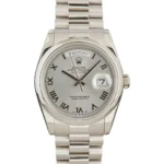 Rolex Day-Date President 118206 Silver Dial Replica