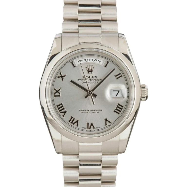 Rolex Day-Date President 118206 Silver Dial Replica