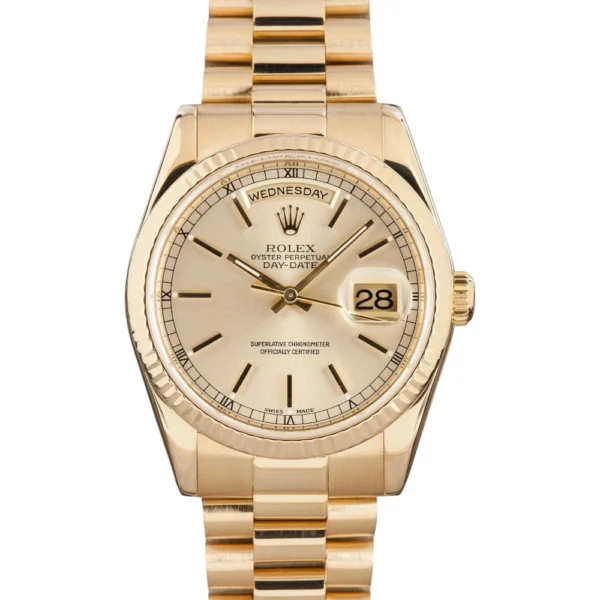 Rolex Day-Date President 118238 18K Gold Replica