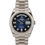 Rolex Day-Date President 128239 Blue Diamond Dial Replica