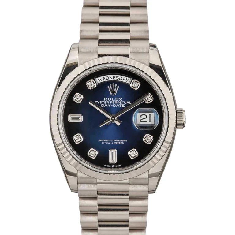 Rolex Day-Date President 128239 Blue Diamond Dial Replica