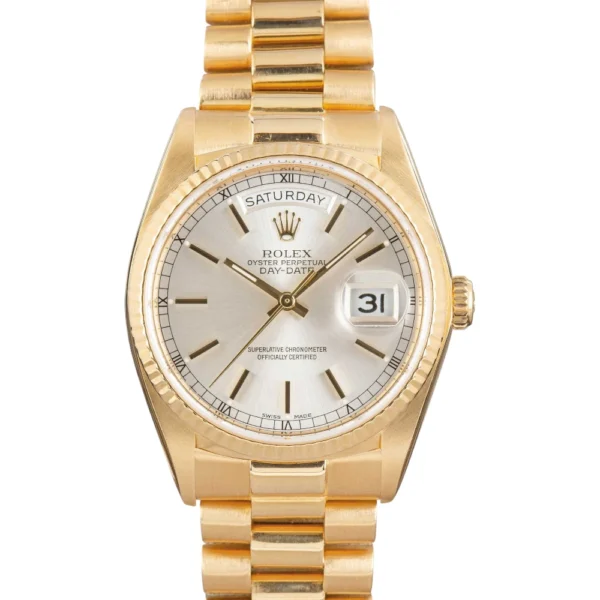 Rolex Day-Date President 18038 Silver Dial Replica