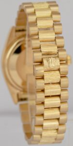 Rolex Day-Date President 36mm Blue BARK Quickset 18K Yellow Gold Watch Replica
