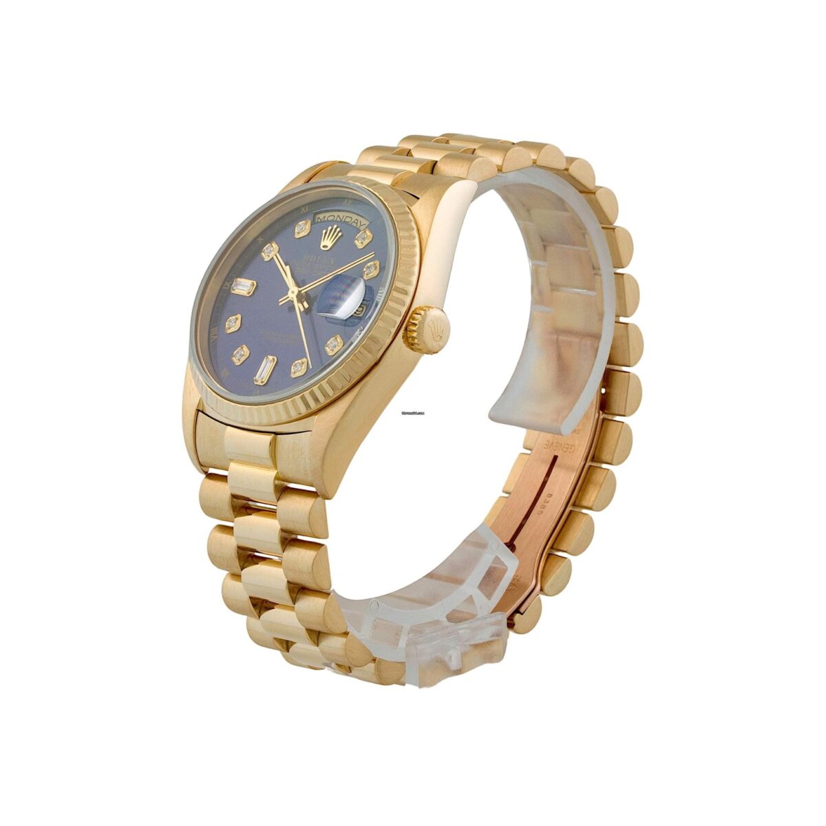 Rolex Day-Date President 36mm Blue Diamond Dial Replica