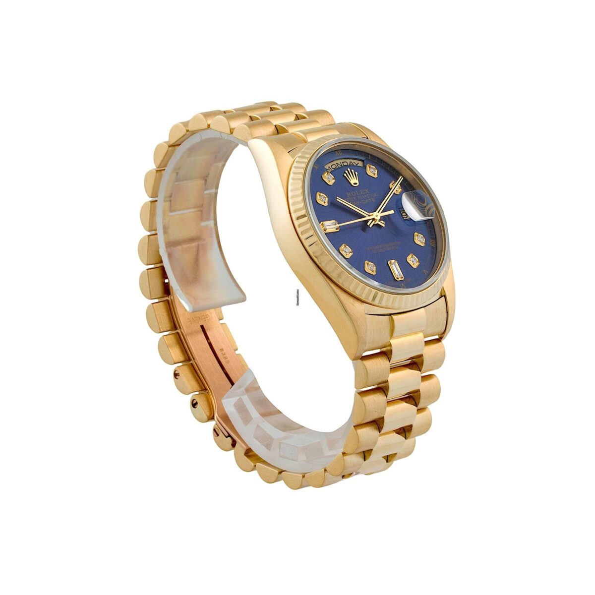 Rolex Day-Date President 36mm Blue Diamond Dial Replica
