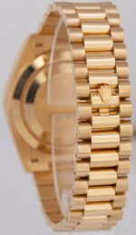 Rolex Day-Date President 40mm Silver Roman 18K Gold Watch Replica