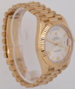 Rolex Day-Date President 40mm Silver Roman 18K Gold Watch Replica