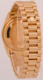 Rolex Day-Date President Silvered Champagne Tapestry 36mm 18K Gold Replica