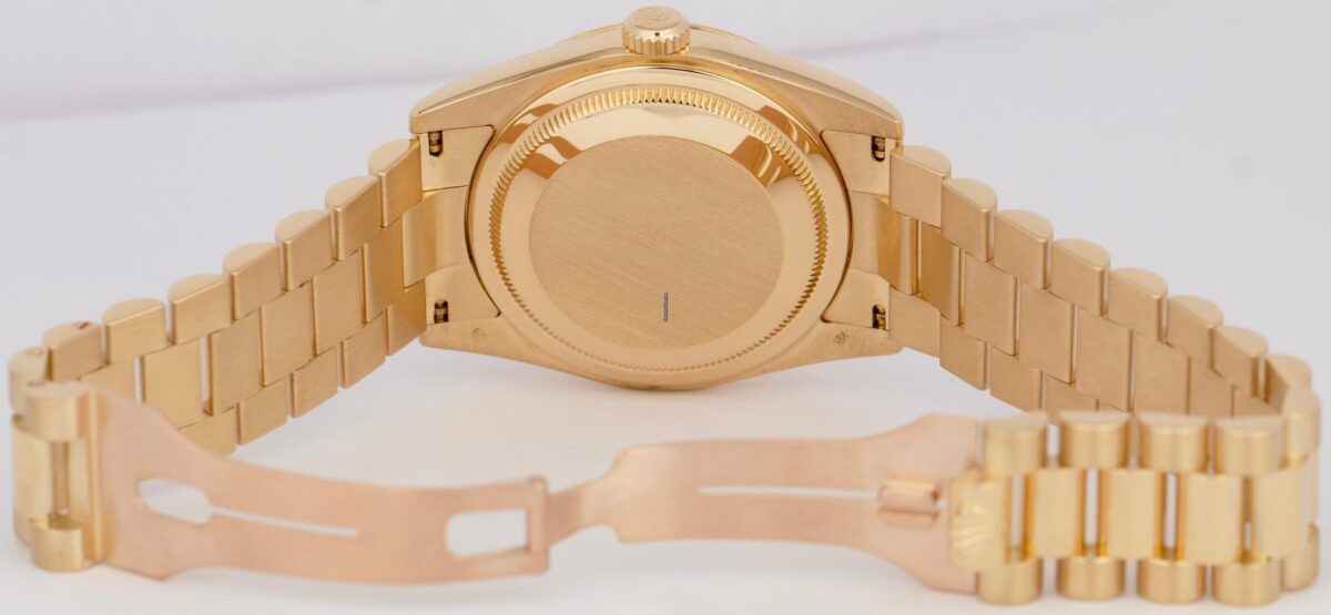 Rolex Day-Date President White Roman 18K Yellow Gold 36mm Watch Replica