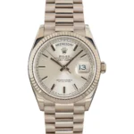 Rolex Day-Date Ref 128239 Silver Dial Replica