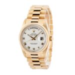 Rolex Day-Date Ref 18038 White Roman Dial Replica