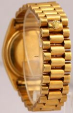 Rolex Day-Date Vintage Wide Boy Dial 18K Yellow Gold SILVER 36mm Replica