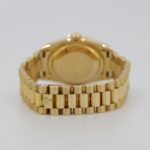 Rolex Day-Date Yellow Gold Champagne Diamond Dial Double Quickset Replica