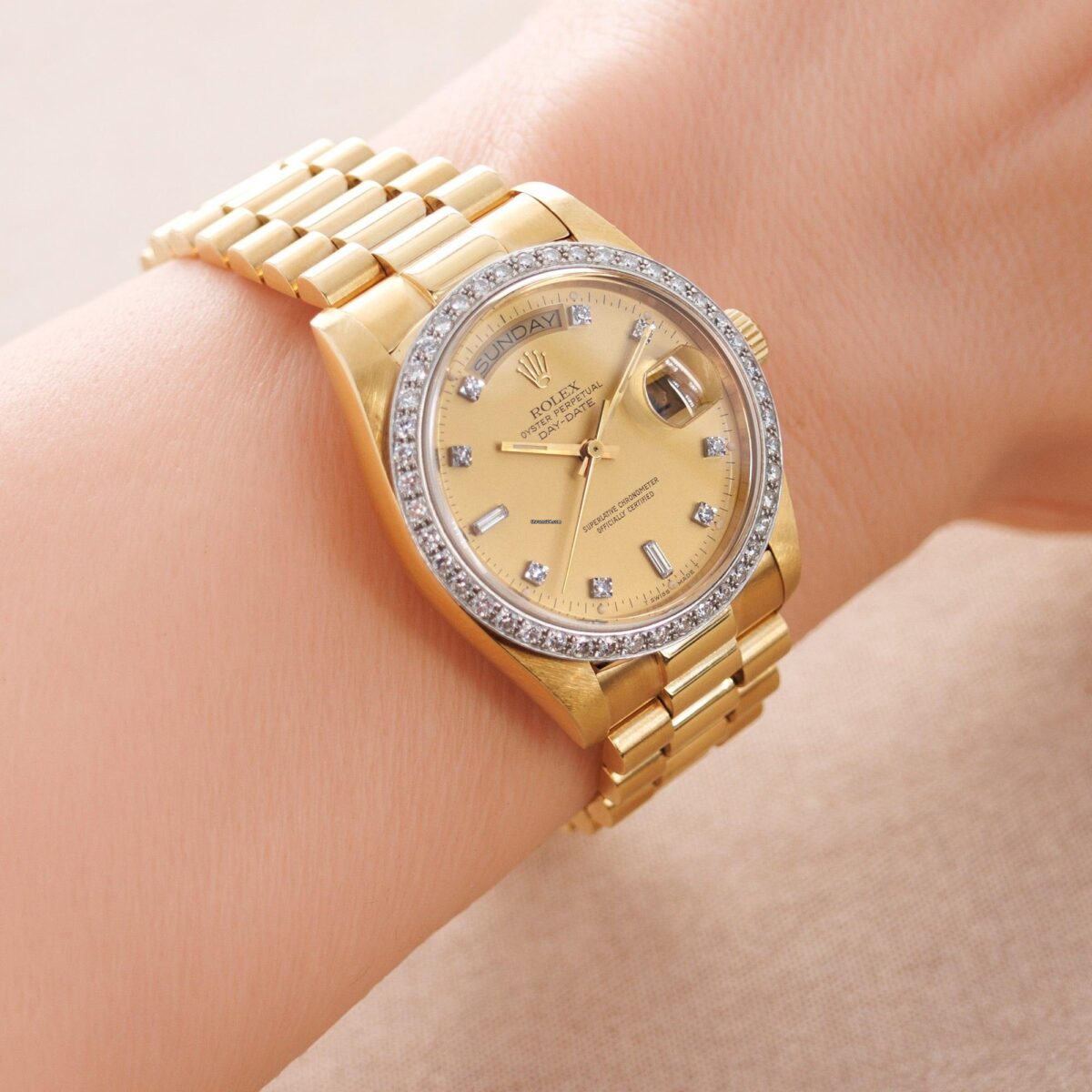 Rolex Day-Date Yellow Gold Replica