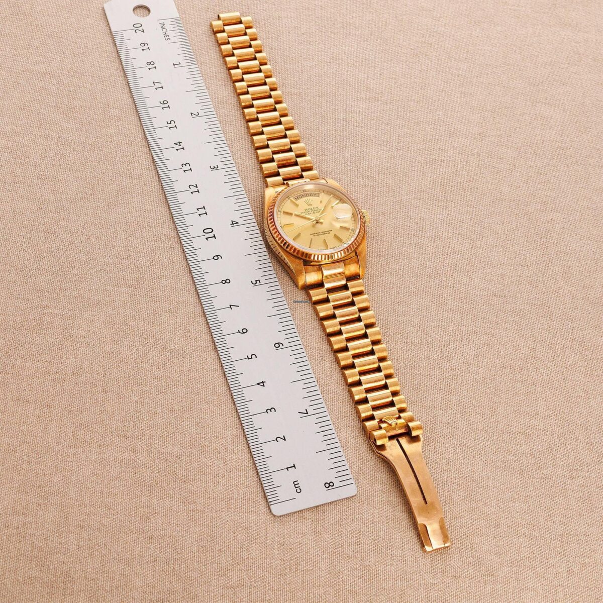 Rolex Day-Date Yellow Gold with Warm Patina Replica