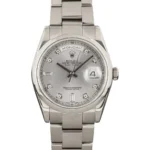 Rolex Day-Date ref 118209 White Gold Replica