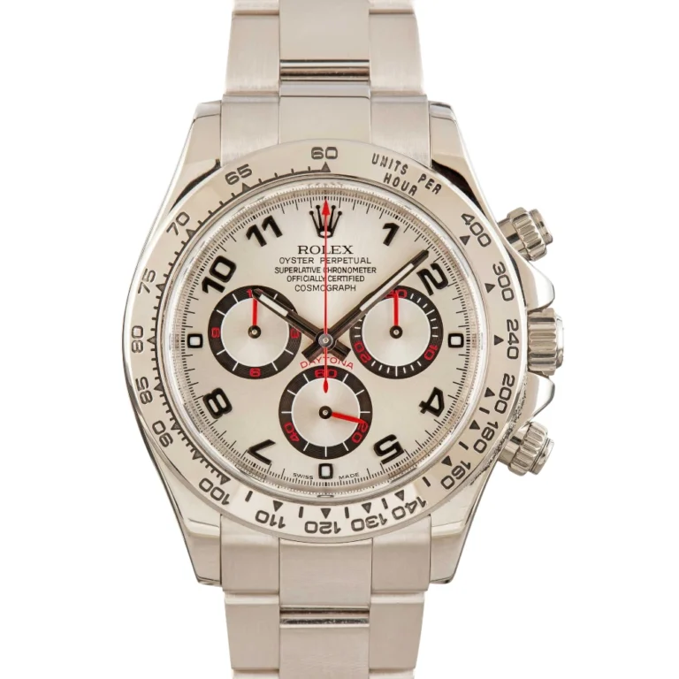 Rolex Daytona 116509 18k White Gold Oyster Replica