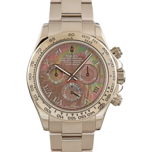 Rolex Daytona 116509 Black Mother of Pearl Replica