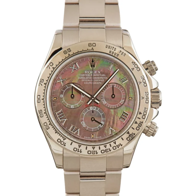 Rolex Daytona 116509 Black Mother of Pearl Replica