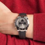 Rolex Daytona 116519 White Gold on Oysterflex Replica
