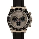 Rolex Daytona 116519 White Gold on Oysterflex Replica