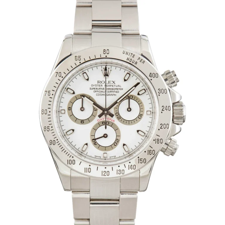 Rolex Daytona 116520 White Dial Replica