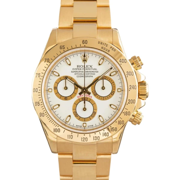 Rolex Daytona 116528 18k Yellow Gold Replica
