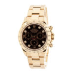 Rolex Daytona 116528 Black Diamond Dial Replica