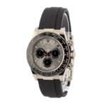 Rolex Daytona 126519 White Gold on Oysterflex Strap Replica
