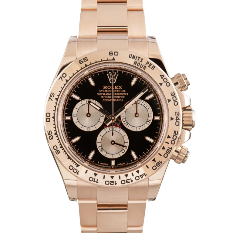 Rolex Daytona Ref 126505 18k Everose Gold Replica