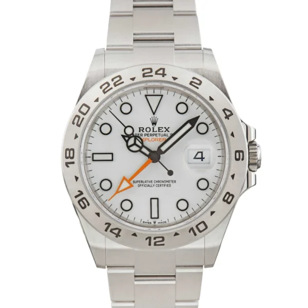 Rolex Explorer II Ref 226570 White Dial Replica