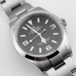 Rolex Explorer Stainless Steel Black Dial Replica