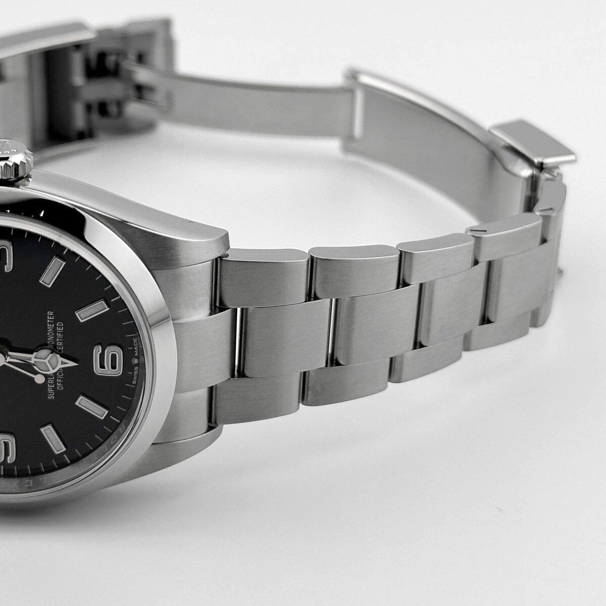 Rolex Explorer Stainless Steel Black Dial Replica