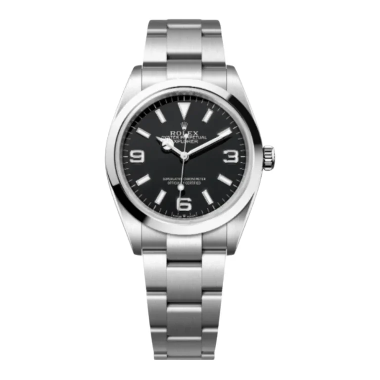Rolex Explorer Stainless Steel Black Dial Replica